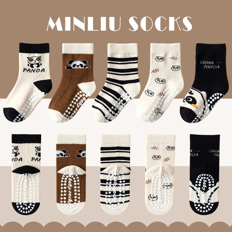 Dinner Trampoline Baby Cotton Socks 1-12 Years Old