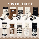 Dinner Trampoline Baby Cotton Socks 1-12 Years Old