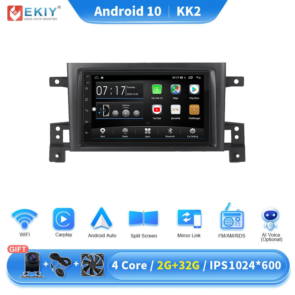 EKIY KK5 Car Radio Stereo For Suzuki Grand