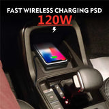 30W Wireless Charger Car Silicone Pad Stand for