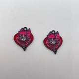 Random mixing10pcs Classic Cartoon Anime Earring Pendant DIY