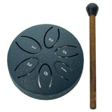 Mini Steel Tongue Drum 3 Inch 6 Notes