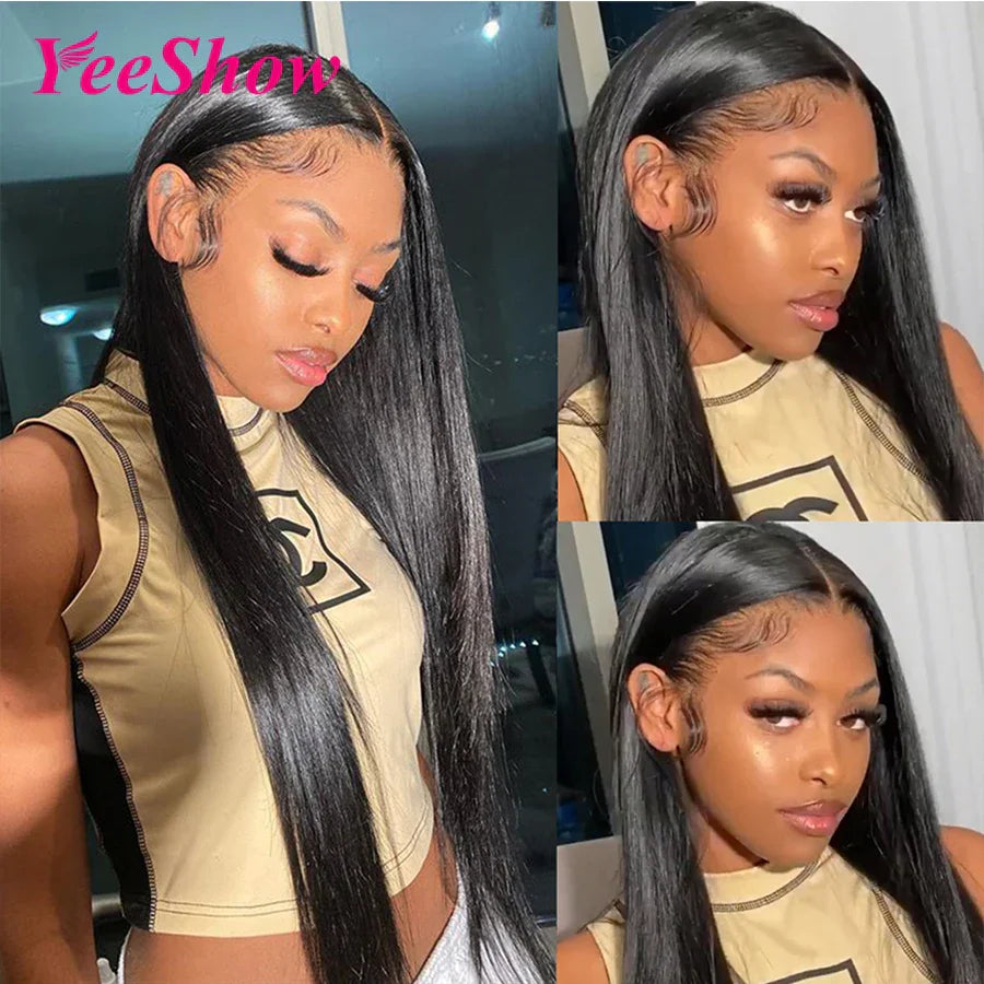 Straight Lace Front Wig 13x4 13x6 Human Hair