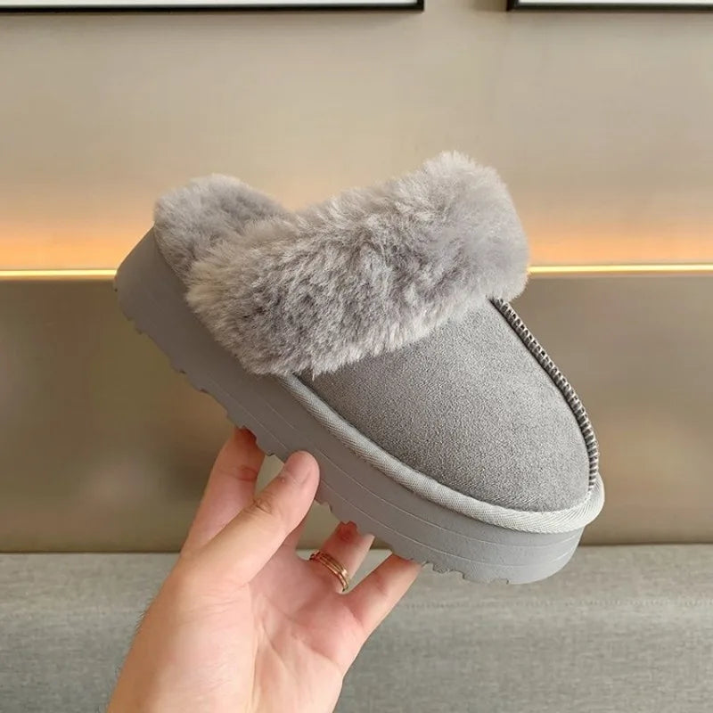 42 Code Snow Boots Fur Fur Slippers Female