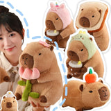 Capybara Plush Toy Simulation Capibara Cosplay Unicorn Dinosaur