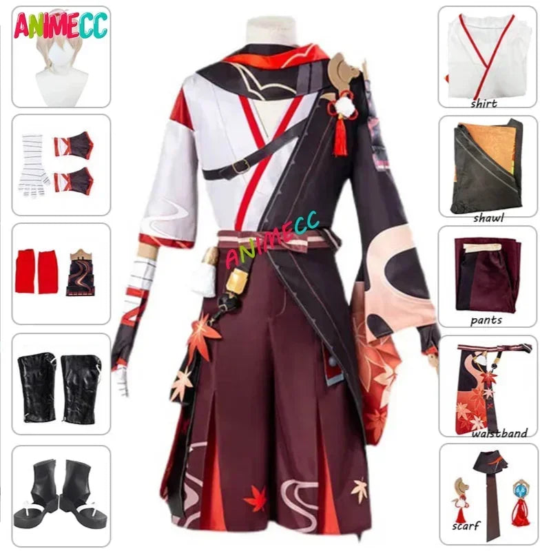 ANIMECC in Stock Kazuha Kiryu Cosplay Costume Wig