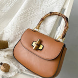 Fashion Bamboo Handle Handbags Designer Women Shoulder Bags