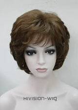 Women Fashion Short Wigs Blonde Brown Black Wig