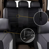 9-pcs/Set Car Seat Cover Universal PU Leather Car