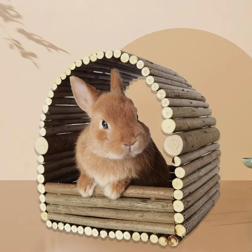 Small Animal Nest Shelter Rabbit House Teeth Grinding