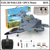 New F22S 2.4G 4CH 3D6G RC Airplane Raptor