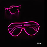 Funny Luminous LED Children‘s Glasses Glow Sunglasses Neon Light Glasses For Kids Halloween Festival Supplies