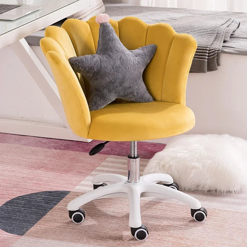 Nordic Computer Pink Chair Girl Dressing Stool Living