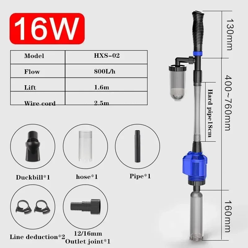 Automatic Aquarium Electric Gravel Cleaner