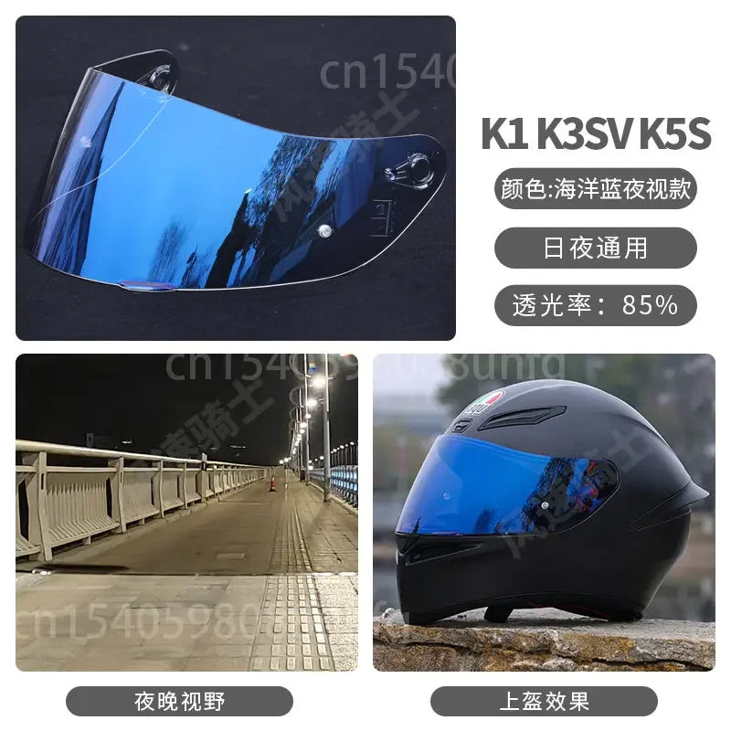 Motorcycle Helmet Visor for K1 K3SV K5 Moto