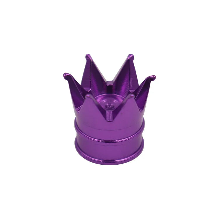 14PCS Creative Crown Aluminum Car Wheel Tyre Tire