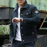 Top Plus Velvet Winter Lamb Coat Men's Winter