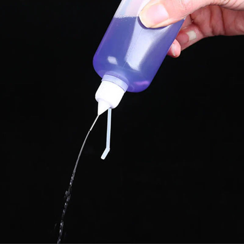 5pcs 5100ml Squeeze Bottles Needle Tip PE Glue