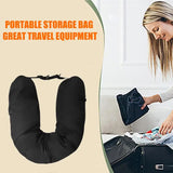 1pcs Fillable Neck Pillows For Travel Soft Tube