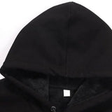 Trendy Autumn Winter Men Fleece Hoodie Sweater Jacket