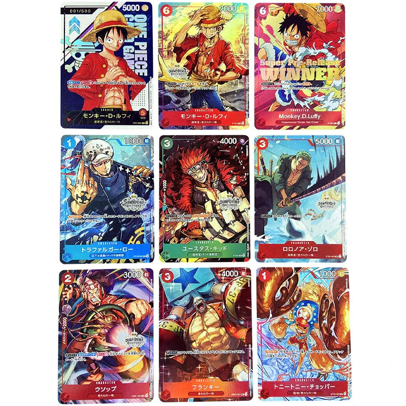 Anime One Piece TCG OPCG Replica Japanese Version