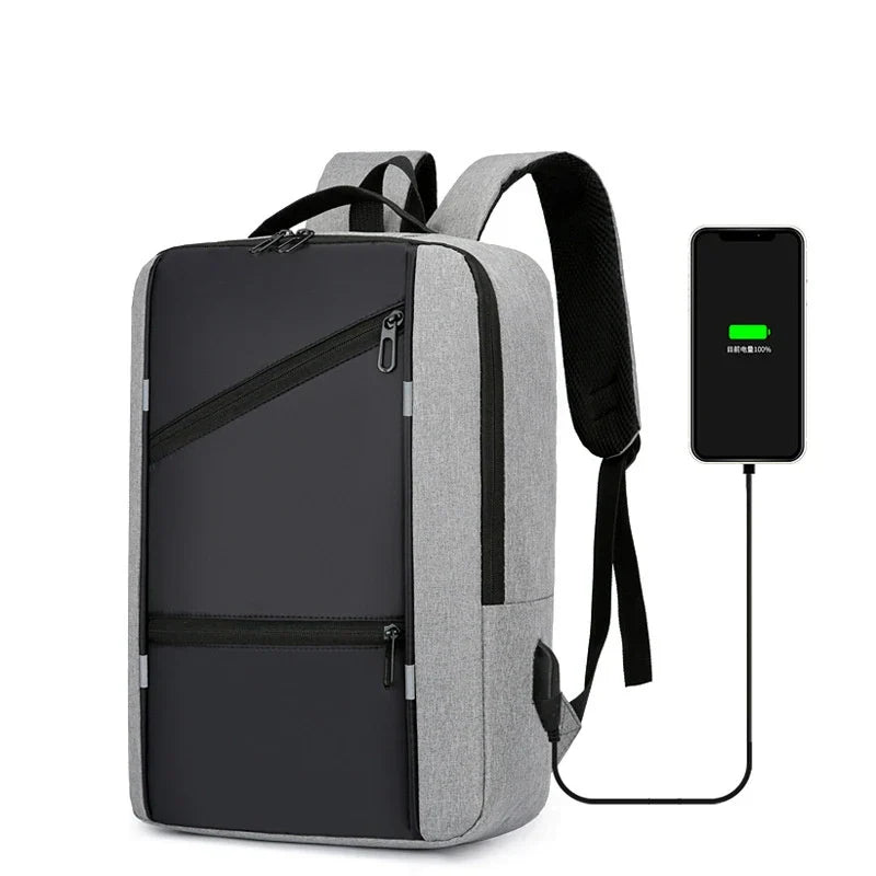 Back Light Anti theft Travel Backpack Male Backpack