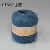 6 Balls Angora Mohair Wool Yarn for Knitting