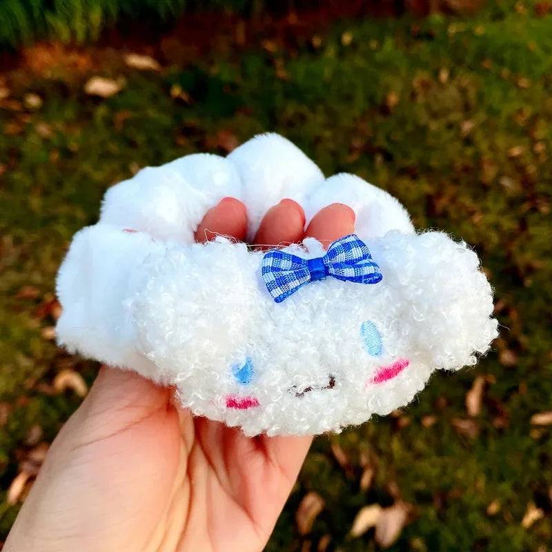 Kawaii Lolita Hairpin Cinnamoroll Sanrio Plush Cartoon Cute