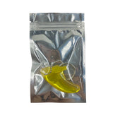 Key Chain Ring Clear Colorful Surf Fins Key
