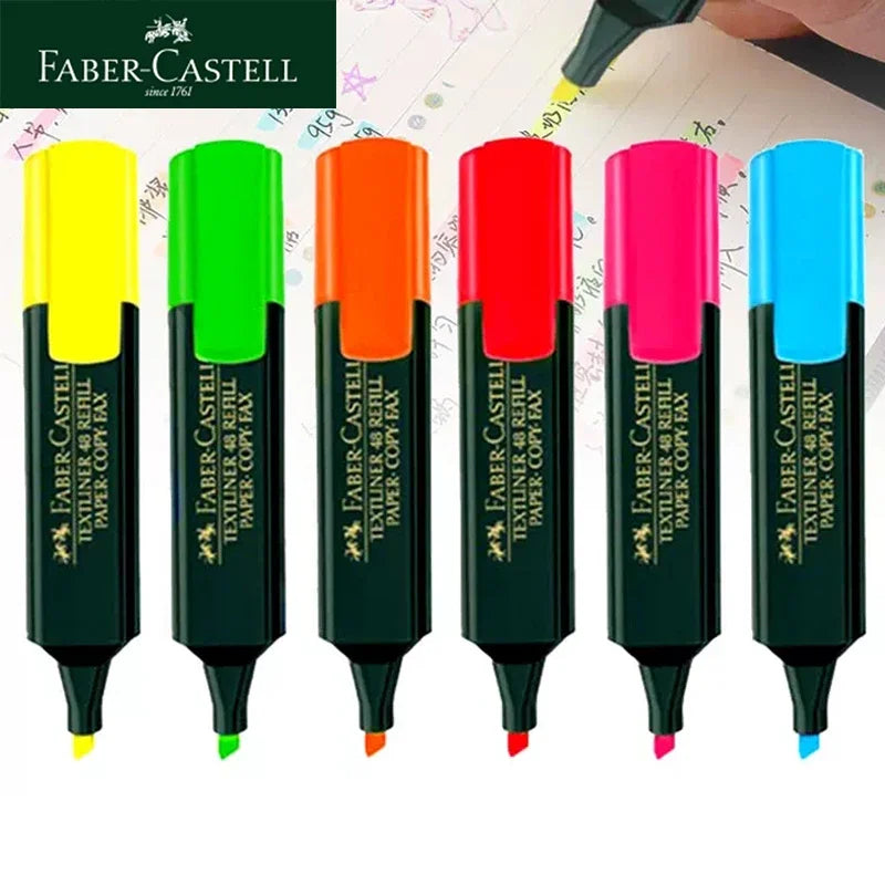 1pcs/3pcs German Faber Castell Highlighter 1548 Color Marker