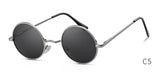 Round Sunglasses Men Polarized UV400 High Quality Brand