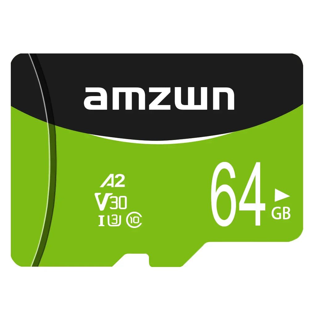 White Mini SD Card 64GB 32GB Flash Memory