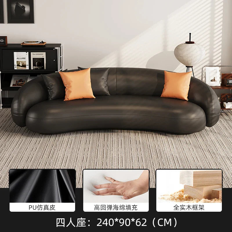 Lounge Modern Commercial Sofa European Wind Floor Minimalist