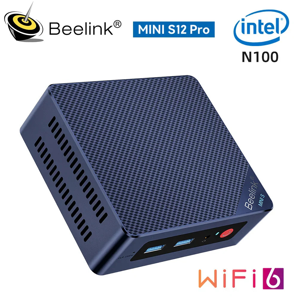 Beelink Mini S12 Pro Mini PC Win11 Intel