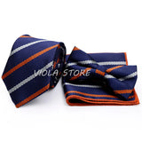 45 Color Paisley Geometry Striped 7.5cm Tie Set
