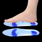 Elastic Medical Silicone Gel Insole Plantar Fasciitis Heel