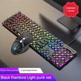 Cool Backlit Floating Button Design 104 Keys Waterproof