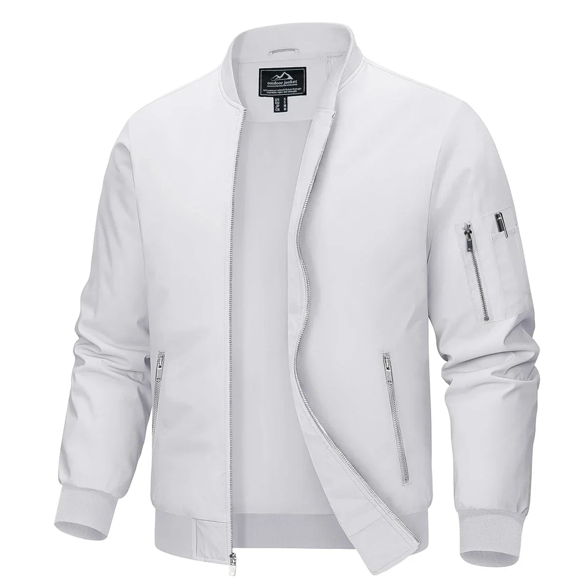 MAGCOMSEN Men's Lightweight Casual Jackets Spring Autumn Windbreaker