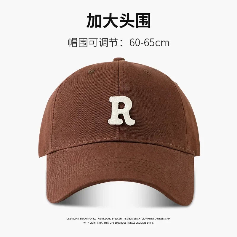 60-65cm 63-70cm Big Head Baseball Cap Men Women