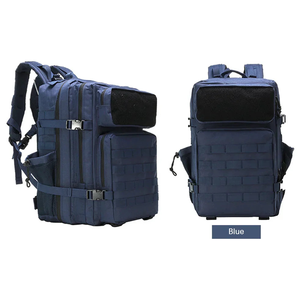 45L Military Tactical Backpack, Large Capacity Outdoor Rucksack