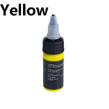 UV Tattoo Inks Pigment 8 Colors Professional Semi-Permanent