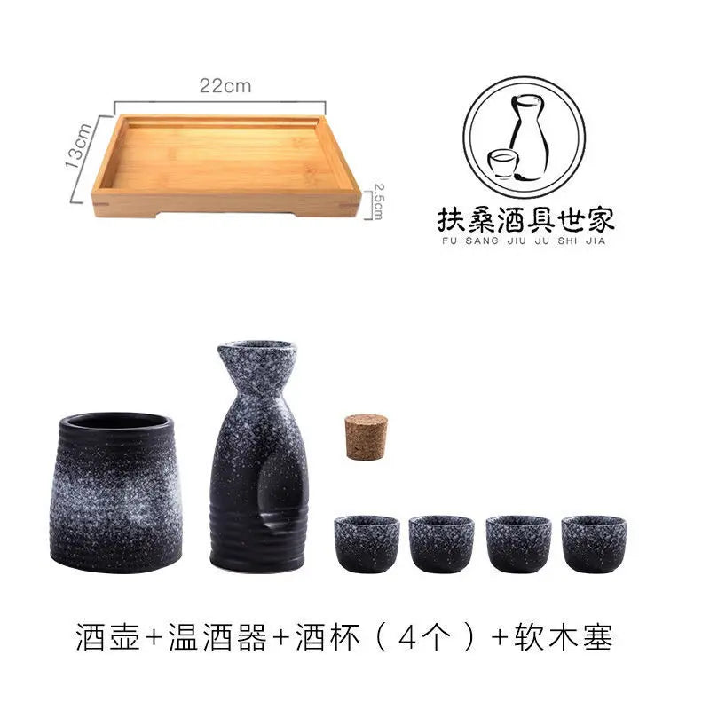 Tableware Set Sake Home Bar Tools Liquor Glasses