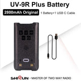 Baofeng UV-9R Battery USB C Charge 4800mAh Li-ion