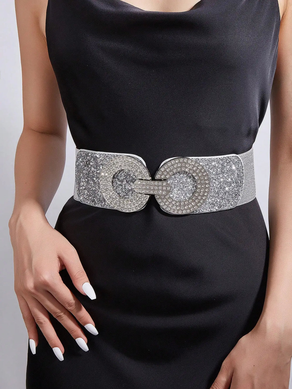 Elastic Corset Female Waist Stretch Dress Cummerbunds Designer