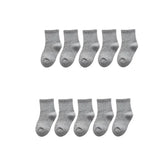 20 Pieces=10 Pairs Children Socks Spring&Autumn Cotton High