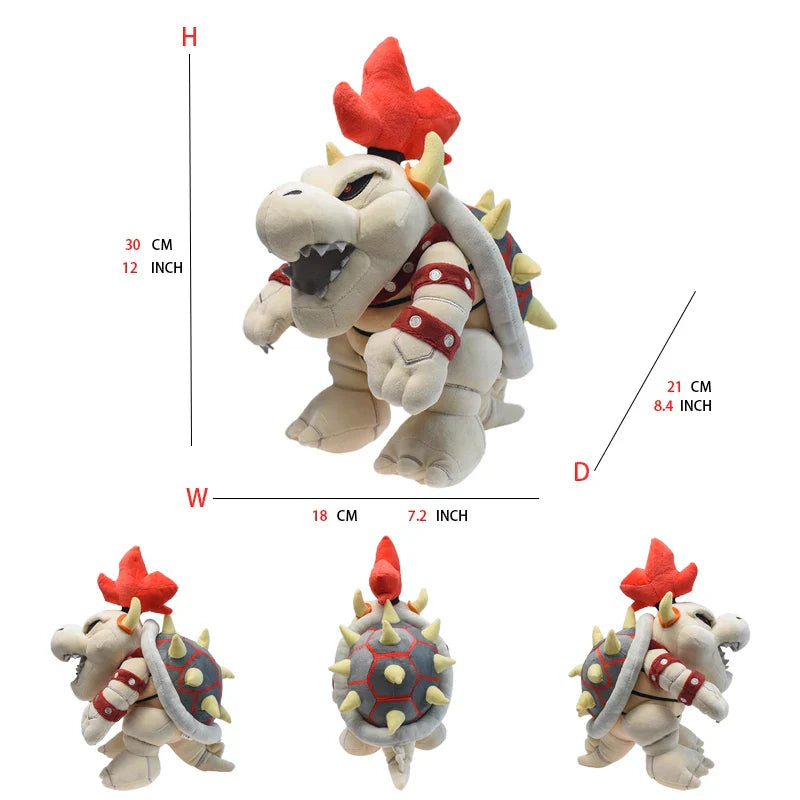 9 Styles Mario Plush Toys Princess Peach Fury