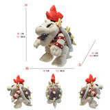 9 Styles Mario Plush Toys Princess Peach Fury