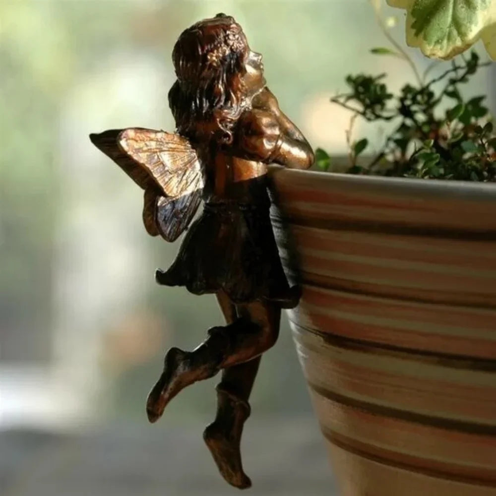 Creative Decoration Boys and Girls Sculpture Garden Ornaments