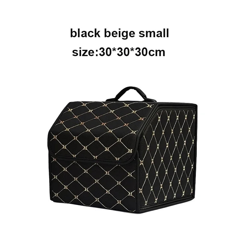 Car Trunk Organizer Box Large Capacity Auto Multiuse