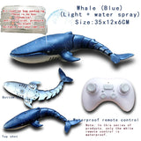 Funny RC Shark Toy Remote Control Animals Robots